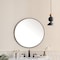 James Martin Vanities Rohe 30in Round Mirror, Matte Black 715-MR30-MB - alternate 5
